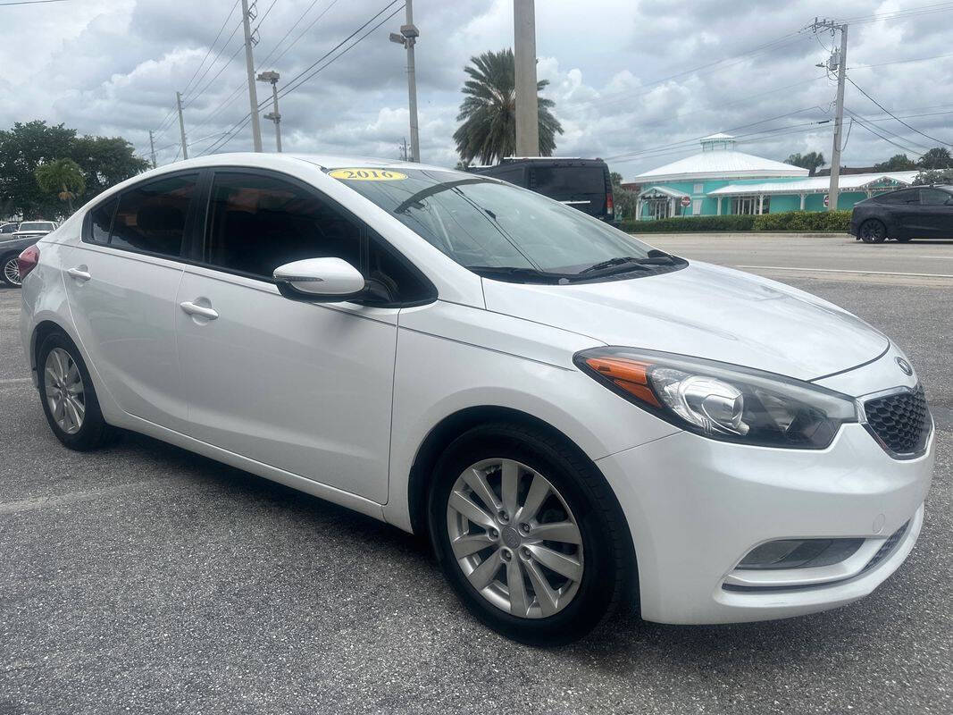 2016 Kia Forte for sale at Tropical Auto Sales in North Palm Beach, FL