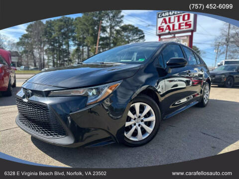 2022 Toyota Corolla for sale at Carafello's Auto Sales in Norfolk VA
