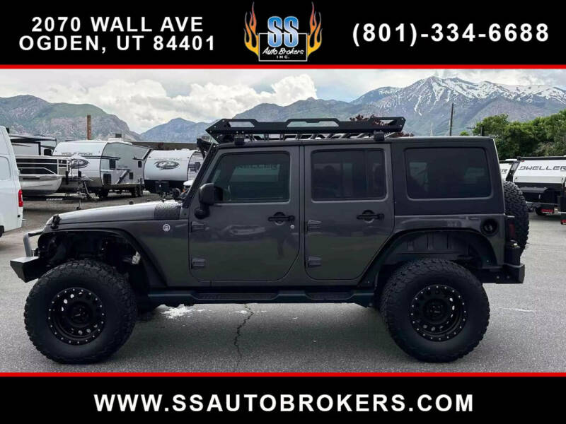 2018 Jeep Wrangler JK Unlimited for sale at S S Auto Brokers in Ogden UT
