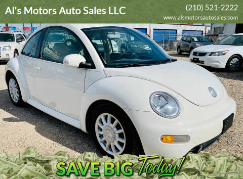 2004 Volkswagen New Beetle for sale at Al's Motors Auto Sales LLC in San Antonio TX