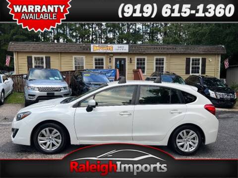 2015 Subaru Impreza for sale at Raleigh Imports in Raleigh NC