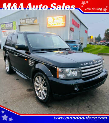 2008 Land Rover Range Rover Sport for sale at M&A Auto Sales in Sacramento CA