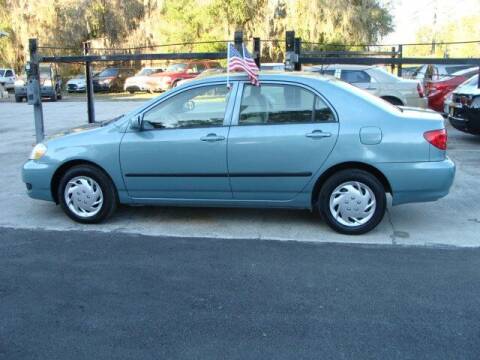 2006 Toyota Corolla for sale at VANS CARS AND TRUCKS in Brooksville FL
