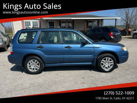 2007 Subaru Forester for sale at Kings Auto Sales in Cadiz KY