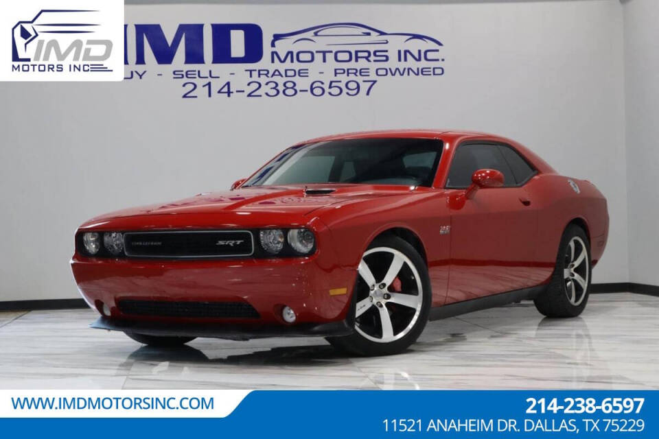 2012 Dodge Challenger for sale at IMD MOTORS, INC in Dallas, TX