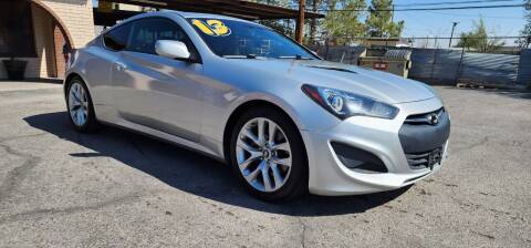 2013 Hyundai Genesis Coupe for sale at FRANCIA MOTORS in El Paso TX