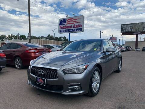 2015 Infiniti Q50 for sale at Nations Auto Inc. II in Denver CO