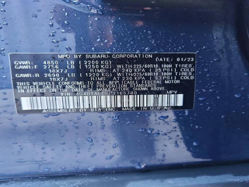 2023 Subaru Outback Onyx Edition