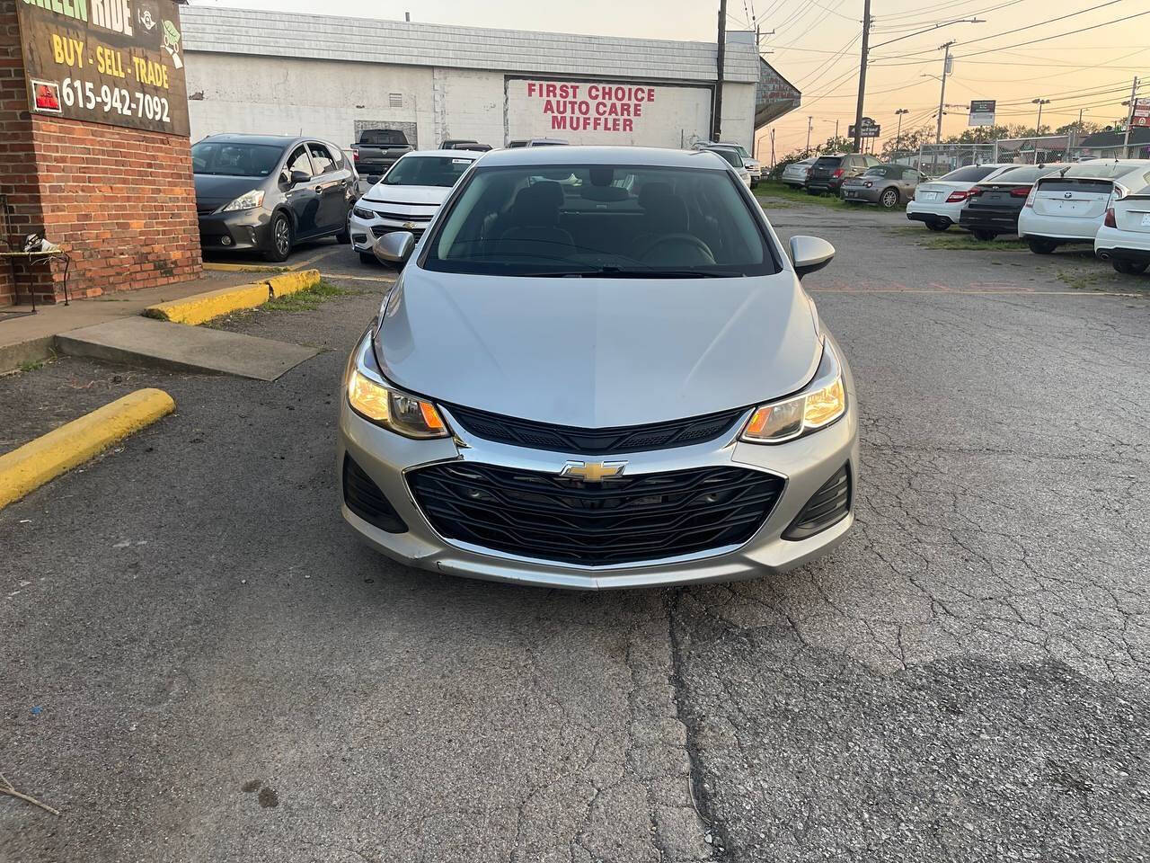 2019 Chevrolet Cruze for sale at Green Ride LLC in NASHVILLE, TN