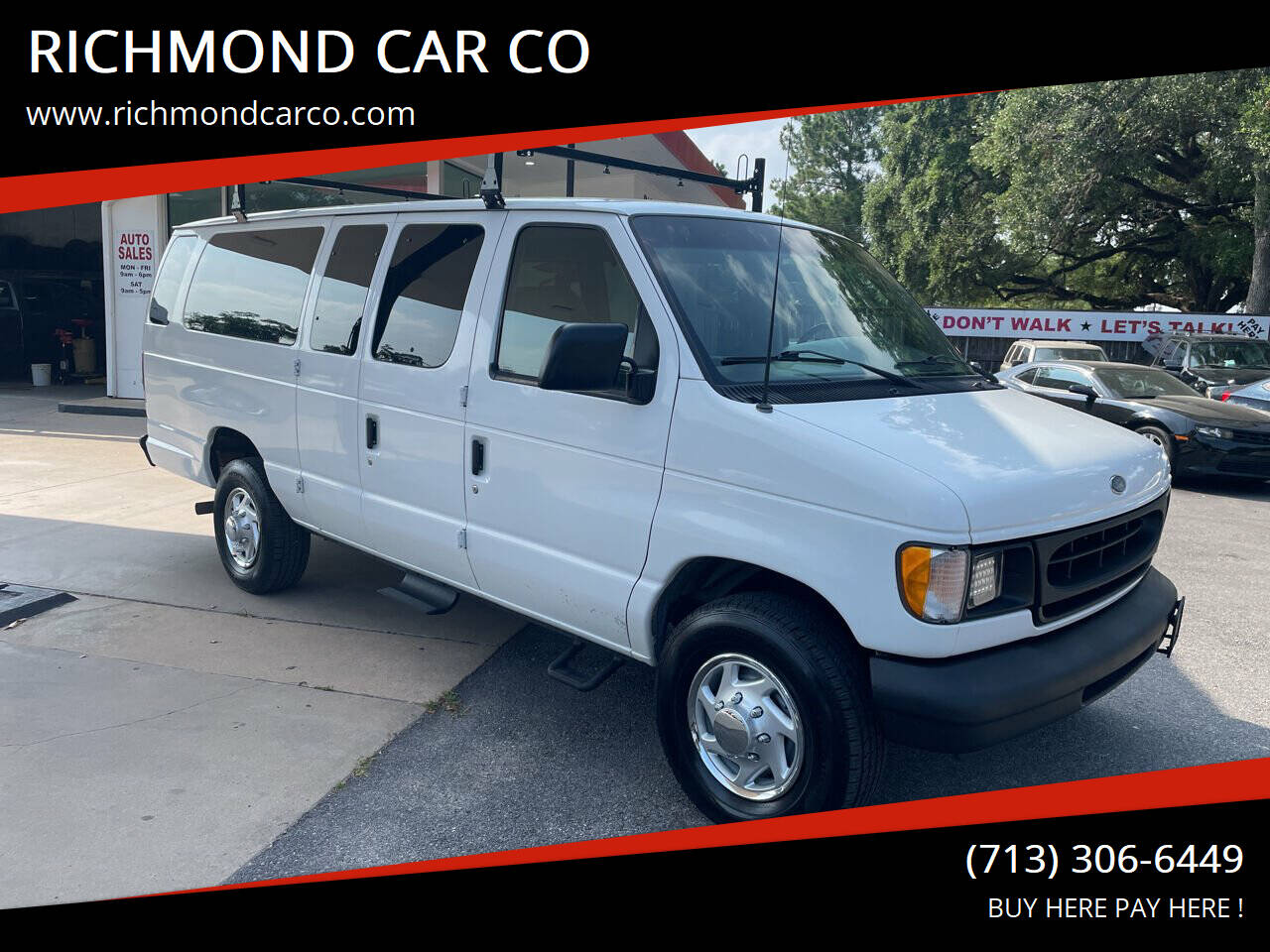 2000 ford e350 store van for sale