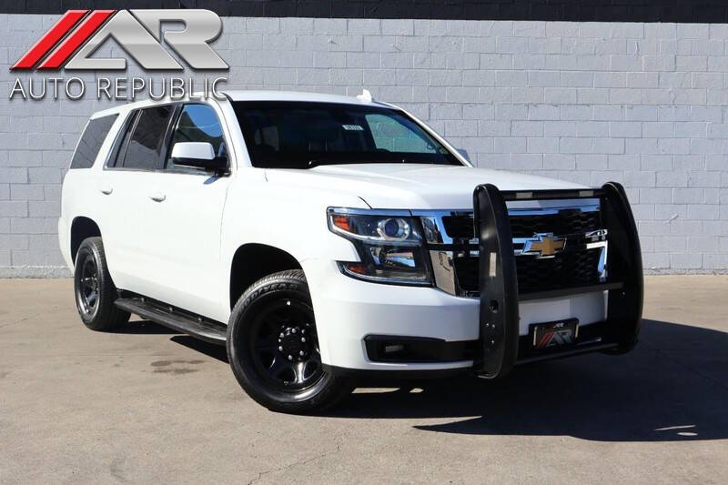 2016 Chevrolet Tahoe Police
