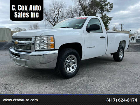 2012 Chevrolet Silverado 1500 for sale at C. Cox Auto Sales Inc in Joplin MO