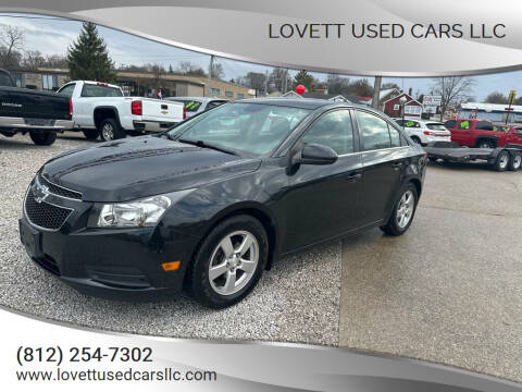 2014 Chevrolet Cruze for sale at Lovett Used Cars LLC in Washington IN