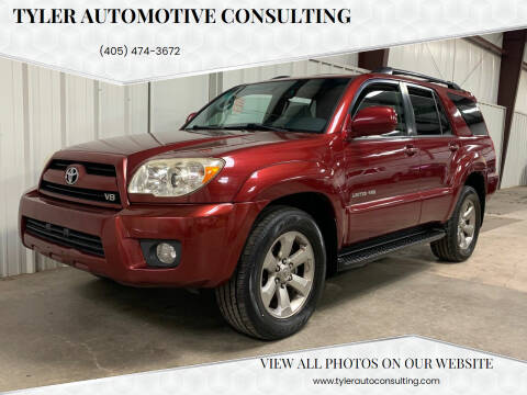 2008 Toyota 4Runner for sale at TYLER AUTOMOTIVE CONSULTING in Yukon OK