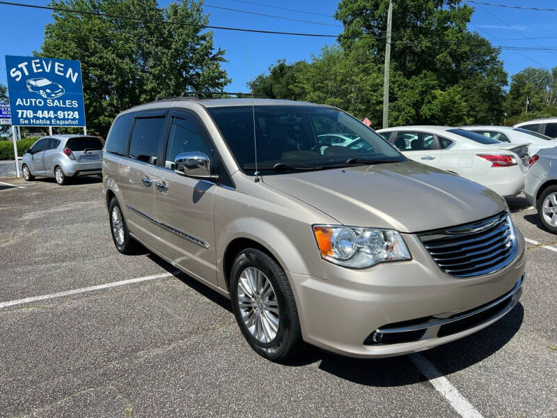 2015 Chrysler Town and Country for sale at Steven Auto Sales in Marietta GA