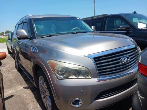 2012 Infiniti QX56 for sale at CHEAPIE AUTO SALES INC in Metairie LA