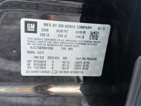 2017 Buick Encore Sport Touring