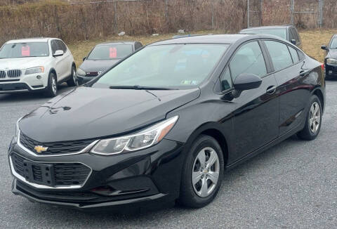 2017 Chevrolet Cruze for sale at Bik's Auto Sales in Camp Hill PA