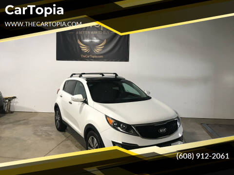 2014 Kia Sportage for sale at CarTopia in Deforest WI