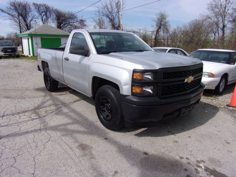 Used 2015 Chevrolet Silverado 1500 Work Truck 1WT with VIN 1GCNCPEH2FZ385635 for sale in Belle Vernon, PA