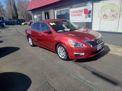 2014 Nissan Altima for sale at Bonney Lake Used Cars in Puyallup WA