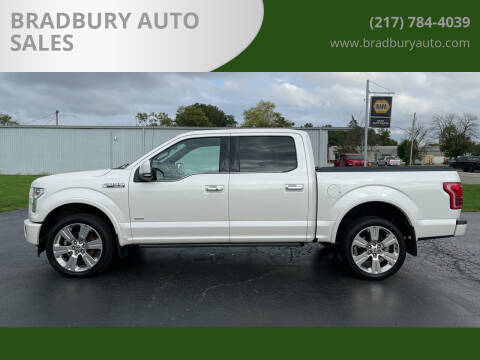 2017 Ford F-150 for sale at BRADBURY AUTO SALES in Gibson City IL