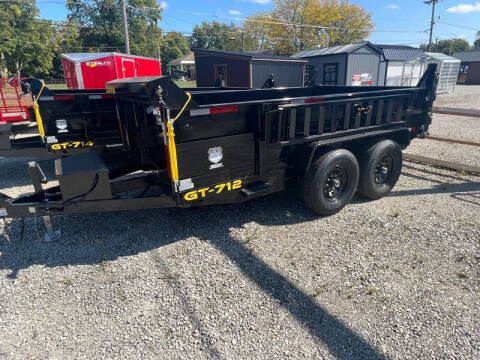 2024 Griffin 7x12 Foot Dump for sale at North Nine Auto Sales in Middletown IN