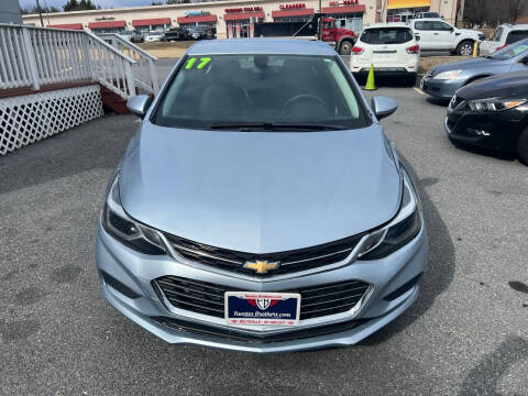 2017 Chevrolet Cruze for sale at Fuentes Brothers Auto Sales in Jessup MD