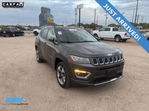 2019 Jeep Compass for sale at Tony Peckham @ Korf Motors in Sterling CO