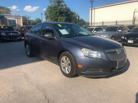 2013 Chevrolet Cruze for sale at CERTIFIED AUTO GROUP in Houston TX
