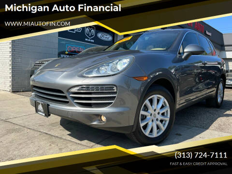 2011 Porsche Cayenne for sale at Michigan Auto Financial in Dearborn MI