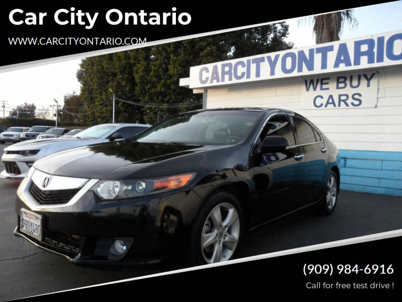 2009 Acura TSX for sale at Car City Ontario in Ontario CA