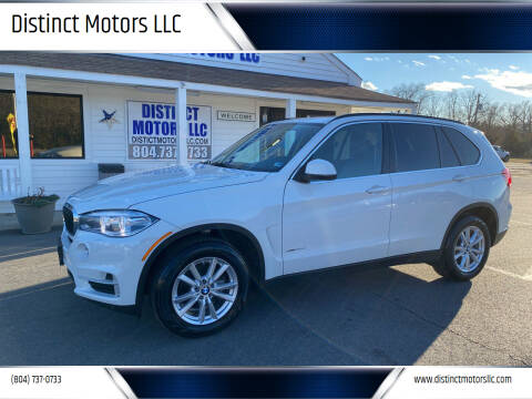 2015 BMW X5 for sale at Distinct Motors LLC in Mechanicsville VA