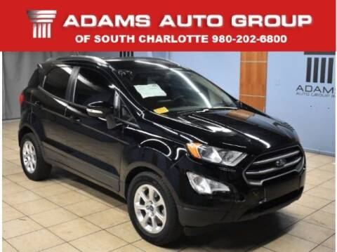 2019 Ford EcoSport for sale at Adams Auto Group Inc. in Charlotte NC
