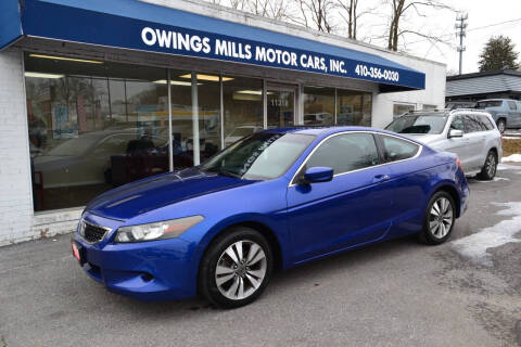 2008 Honda Accord for sale at Owings Mills Motor Cars in Owings Mills MD