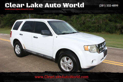 2012 Ford Escape for sale at Clear Lake Auto World in League City TX