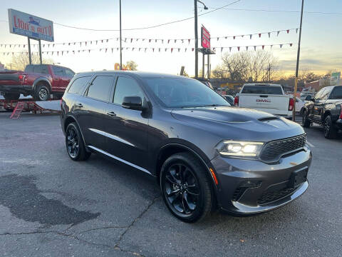 2021 Dodge Durango for sale at Lion's Auto INC in Denver CO