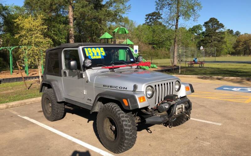 2004 Jeep Wrangler for sale at B & M Car Co in Conroe TX