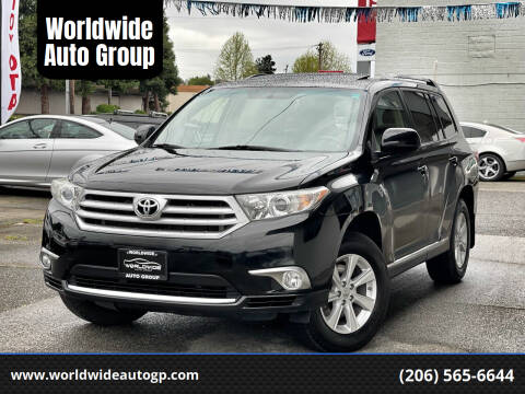 2012 Toyota Highlander for sale at Worldwide Auto Group in Auburn WA