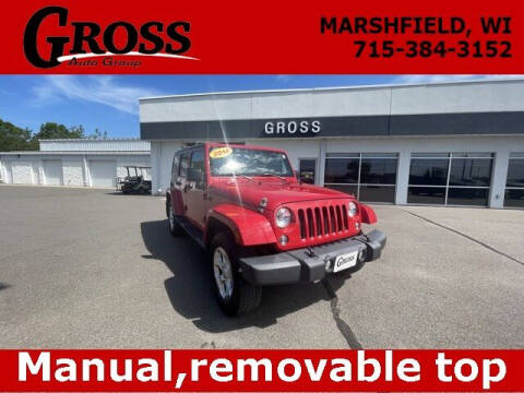 2014 Jeep Wrangler Unlimited for sale at Gross Motors of Marshfield in Marshfield WI