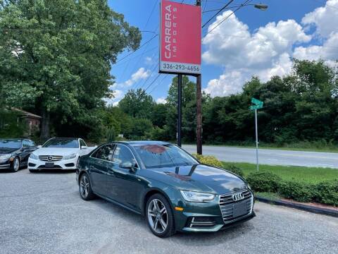 2017 Audi A4 for sale at CARRERA IMPORTS INC in Winston Salem NC