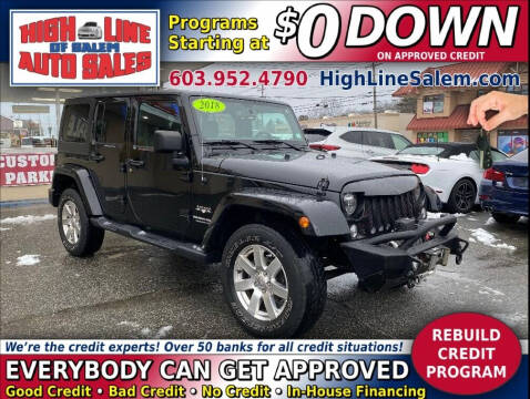 2018 Jeep Wrangler JK Unlimited for sale at High Line Auto Sales of Salem in Salem NH
