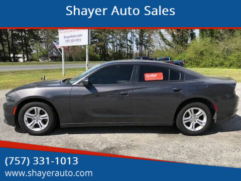 2019 Dodge Charger for sale at Shayer Auto Sales in Cape Charles VA