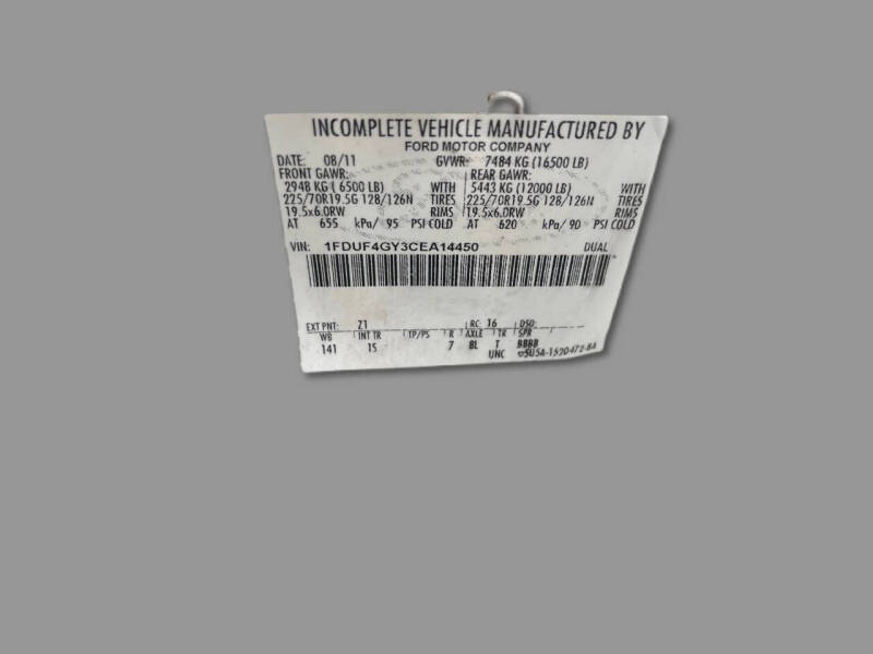 2012 Ford F-450 Super Duty