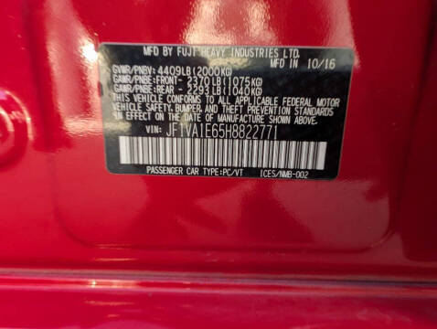 2017 Subaru WRX Premium