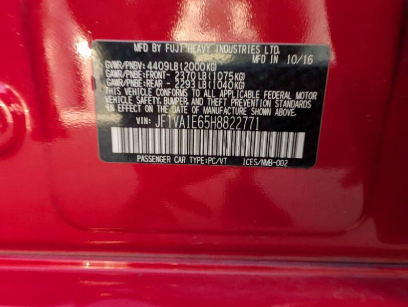 2017 Subaru WRX Premium