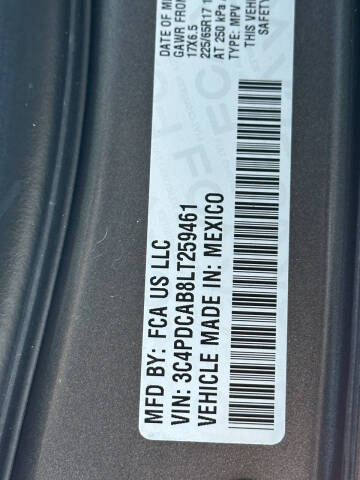 2020 Dodge Journey SE Value