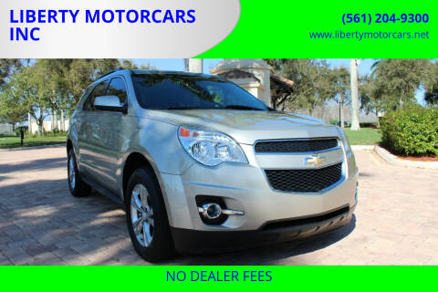 2014 Chevrolet Equinox for sale at LIBERTY MOTORCARS INC in Royal Palm Beach FL