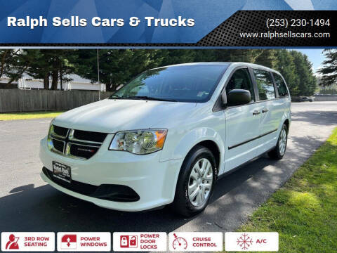 2016 Dodge Grand Caravan for sale at Ralph Sells Cars & Trucks in Puyallup WA