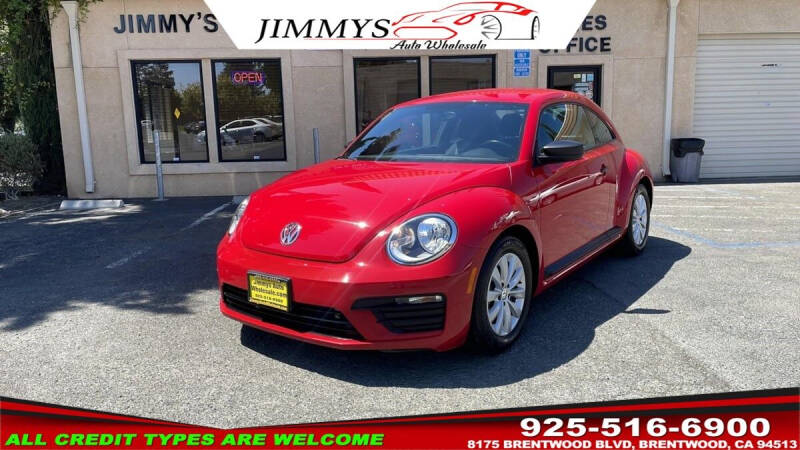 2018 Volkswagen Beetle for sale at JIMMY'S AUTO WHOLESALE in Brentwood CA